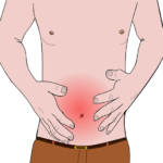 belly button pain