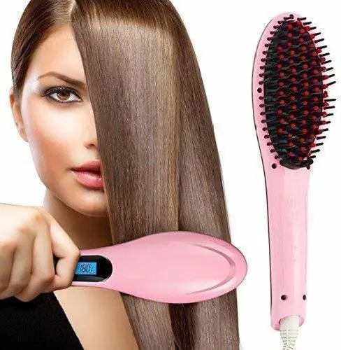 hair straightening brush